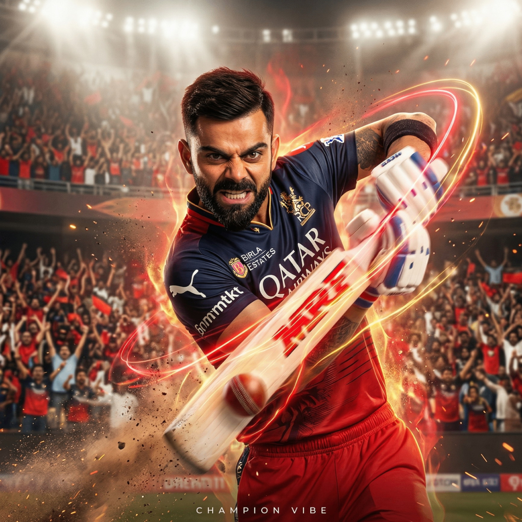 Virat Kohli batting